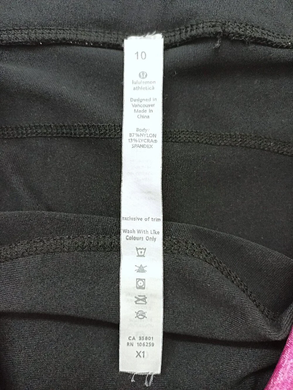LULULEMON Leggings. Size 10